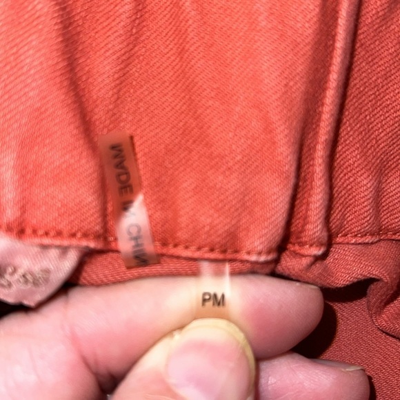 Soft Surroundings Burnt Orange Pull-On Pants PM - Picture 6 of 7